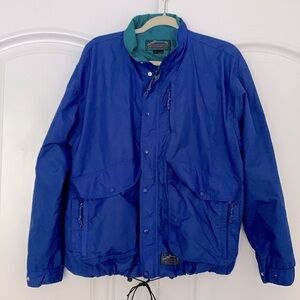 Vintage Misty Mountain Windbreaker / Shell - Blue and Turquoise